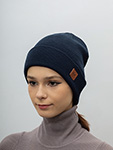Шапка PIPOLAKI арт. 8740 DULCE (темно-синий)